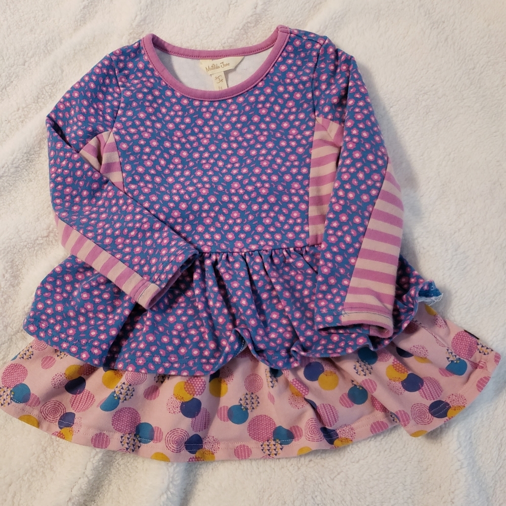 Matilda Jane long sleeved Dress/Top size 2